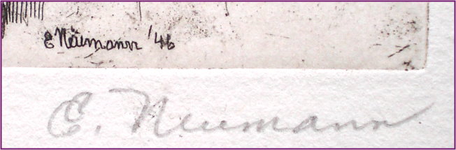 Ernst Neumann Signature